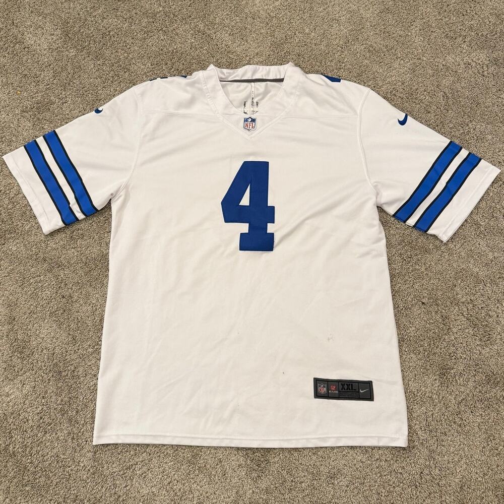 Nike Dallas Cowboys NFL Dak Prescott 4 Jersey size 2XL